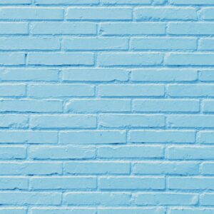 Tela estampada textura ladrillo azul